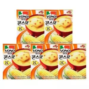 [안전포장] 보노스프 콘스프 57g(19g 3P) x 5개 145773