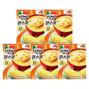 [안전포장] 보노스프 콘스프 57g(19g 3P) x 5개 145774