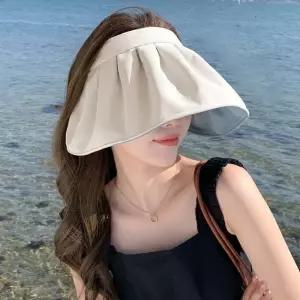돌돌이 썬캡 1+1 여성모자 여름모자 선캡 자외선차단 여행모자 햇빛차단모자 [BXF13516]