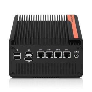 오크노드 올플래시 SSD 미니 PC N100 NAS 5 M.2 Nvme 포켓 NAS 소형 PC, 4X2.5GbE LAN 미르코 데스크탑 컴퓨터 2HD 4K@60Hz, 라우터 /QNAS / 사무용 방화벽 DDR5 (베어본, N150)