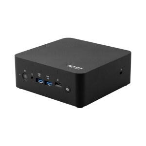 msi Cubi NUC AI+ 베어본스 미니 PC: 인텔 코어 울트라 9-288V, 32GB 메모리, WiFi 6E, BT 5.3, 썬더볼트 4, 타입-C, 코파일럿 버튼: 블랙 2MG-002BUS