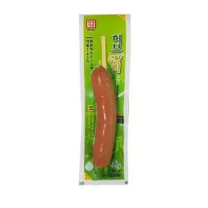한성기업 한성 허브갈릭포크 70g 핫바 맛바 소시지 소세지 편의점 후랑크
