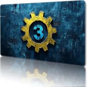 MTG 플레이매트 매직 카드 게임 TCG 및 CCG 보관 가방 24 x 4 인치 존 없음 3