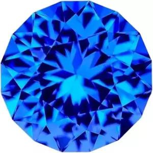 9.71 Ct 희귀 천연 인증 실론 블루 사파이어 라운드 컷 루즈 AG 보석 및 수집가용