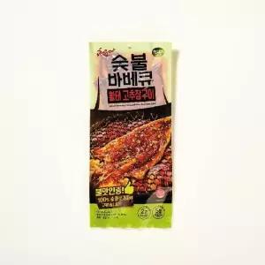 100%참숯불로 구운 바비큐 황태구이 고추장맛 120g x 4팩