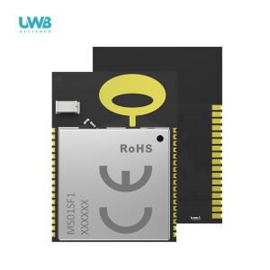 고성능 UWB 및 BLE 5.2 모듈  초저전력 실내 포지셔닝  PCB 안테나  512kB 플래시  RAM  DW3120 nRF52833
