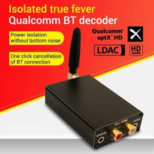 네트워크플레이어 APTX HD QCC5125 DECODER 오디오 24BIT96KHZ RECEIVER BOARD WIRELESS QCC3034 LDAC ADAPTER DAC 블루투스