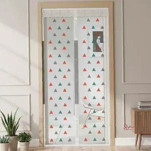 원터치모기장 설치 현관 방충망 100x210 자석 방문 아기 접이식 텐트 야외 신생아 침대 침대용 캠핑 유아tu