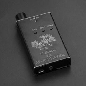 이동식앰프 스피커 ZISHAN Z2 HIFI DSD 플레이어 버전 헤드폰 MP3 휴대용 DARD DAC ES9018 음악 디코딩 무손실