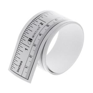 자체 접착 측정 테이프  임페리얼 메트릭 체중계 비닐 눈금자 재봉틀 스티커  드로잉 테이블 작업대 90cm