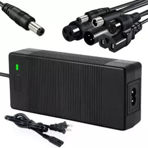 UL 42V 2A 교체 전동 스쿠터 충전기 36V 호버보드 6프롱 GOTRAX/나인봇/제트슨/보 전원 어댑터와 호환 가능