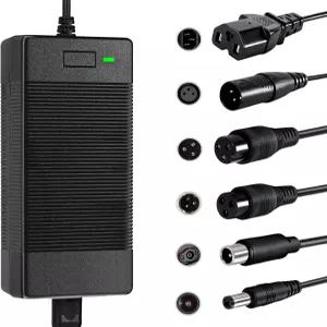 UL 36V 호버보드 충전기용 6인치 개 플러그가 장착된 42V 2A 교체 전동 스쿠터 목록 발표