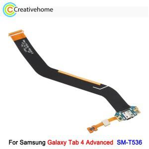삼성 호환 갤럭시 호환 탭 4 용 충전 포트 플렉스 케이블 고급 SM T536