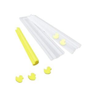 유에조 실리콘 비누 몰드 긴 튜브 기둥 DIY 디저트 캔들 클레이 공예 파이프 수제 케이크 베이킹 도구 오리