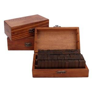 국립짐 얼티밋 벳 우표 컬렉션 점토 공예 및 스크랩북용 나무 편지 숫자 3종 세트 210개