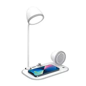 컴우드 CW-CSL500 3in1 LED 스탠드 무선충전기 스피커