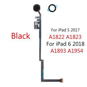 홈 버튼 플렉스 케이블 고무 스티커 포함 iPad 5 2017 iPad 6 2018 A1822 A1823 A1893 A1954