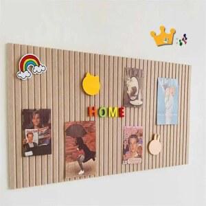 액자몰딩 40X60CM 펠트 게시판 디스플레이를위한 TV 보드 사진 소파 거실 스티커 배경