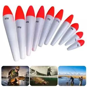 캐스팅볼 5개 폼 낚시 플로트 플로팅 부력 2g20g35g40g50g EVA 캐스팅 Bobber Flotador Peche Boia Fish Ta