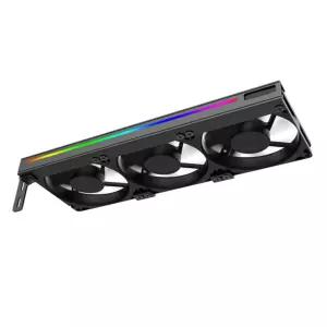 치캠페라 Argb GPU 쿨링 팬 3핀 조용한 라디에이터 쿨러 비디오 카드 방열용 소형 컴퓨터 액세서리 5v Pci