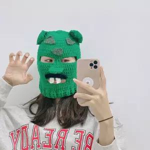 라이브 스트리밍 소품, 의상, 초록색 모자, 크리스마스 무대 공연, 우스꽝스