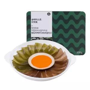 [작심밀도]국내산 저칼로리 해초 미역묵5팩 (묵간장+와사비 포함)