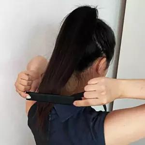 [비케이엠_64]당고머리 똥머리 블랙 당고스틱 헤어