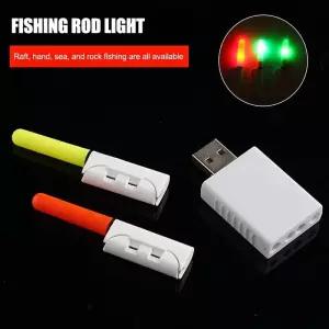 집어등 볼락 갈치 전자 낚싯대 라이트 발광 스틱 플래시 57cm22in 리튬 배터리 LED 탈착식 USB 충전 방수