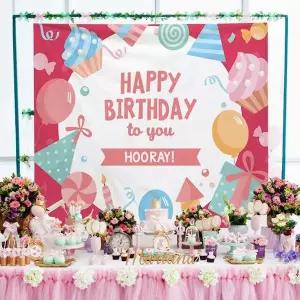 [RIZPICK]감성데코 패브릭포스터 패브릭포스터제150 생일파티02