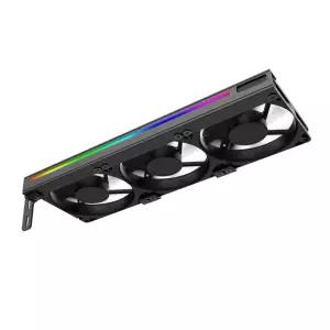 데스크탑 PC용 Artibter 그래픽 카드 쿨러 Argb 5v 사일런트 PCI 비디오 냉각 팬 게임 및 워크스테이션