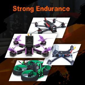 2PCS CNHL 4S 14.8V 리포 배터리 1100mAh XT60 플러그 FPV 비행기 드론 쿼드콥터 취미용