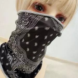 쿨 원단 통기성 마스크형 넥워머 바라클라바 스카프