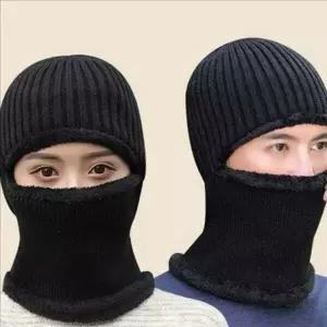 남자 방한 넥워머 바라클라바 겨울 넥워머 니트 모자