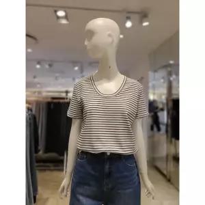 [롯데백화점]SOUP U넥 라운드 반팔 티셔츠(SC5ST34)