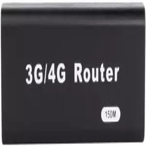 라즈민 미니 WiFi 라우터 USB 무선 휴대용 3G/4G 150Mbps 모든 운영 체제 플러그 앤 플레이와 호환 블랙