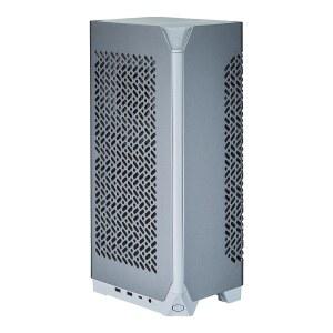 쿨러 마스터 NCore 100 에어 화이트 미니 ITX PC 타워 케이스, 양극 산화 처리된 알루미늄, 356mm 수직 트리플 슬롯 마운트 GPU, SFX PSU 130mm | 최대 70mm 에어 쿨러, 호환 가능한 RTX 5080 | RX 9070 XT