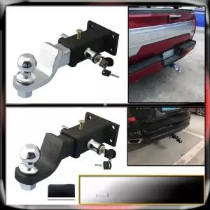 트레일러 견인장치 볼헤드 히치볼 히치 볼마운트 차량용 리시버 콜로라도 잠금장치