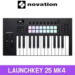 노베이션 Launchkey 25 MK4 런치키 25 마크4 마스터키보드 건반악기