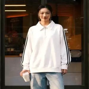 [웨닐]거스 여성 아노락 트랙 반집업 맨투맨 티셔츠 [WALM_7001]