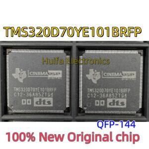 1 개/ 100%  TMS320D70YE101BRFP IC QFP-144 임베디드 프로세서 IC 칩 패키지 칩셋