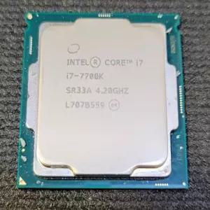 인텔 코어 I7-7700K I7 7700K 4.2GHz 쿼드코어 8thread CPU 프로세서 8M 91W LGA 1151