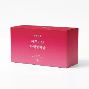 아르기닌 자색양파즙 70ml 60개입 1개 60개 선물세트 한가위 친정 추석 설날 가족