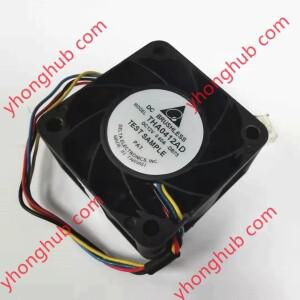 델타 일렉트로닉스 THA0412AD DB75 DC 12V, 0.60A, 40x40x20mm, 4 와이어 서버 냉각 선풍기