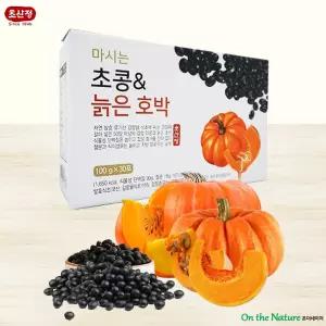 초산정 초콩 늙은호박 30팩 초콩단백질 식이섬유 식물성단백질 아침대용 발효식초 선물세트 시댁 가족 부모