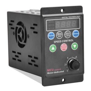 단상 입력 3 상 출력 모터 드라이버 주파수 변환기, 4 자리 디지털 튜브 디스플레이 T13-750W-12-H, 220 V