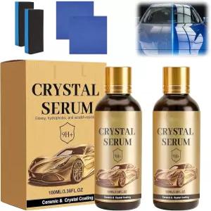 자동차용 PTZ 크리스탈 세럼 어드밴스드 그래핀 세라믹 코팅 100ml 디테일링용 9H 페인트 유리 및 휠 2세트