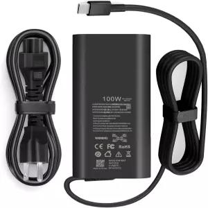 Feppry GAN 100W USB C 노트북 충전기 Dell Latitude 5340 7640 7340 7440 5440 5540 9440 54289 5300