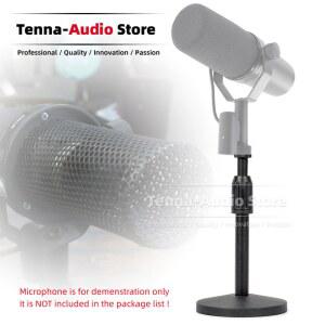 스크탑 마이크 붐 랙 마운트 Shure SM7B SM 7B SM7 7 B SM7DB DB 마이크 스탠드 탁상용 확장 브래킷 홀더와 호환 가능