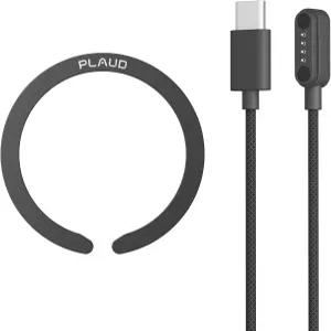 Plaud Note Pro AI 음성 녹음기 교체 세트 - USB-C 마그네틱 충전 케이블 및 0.2인치 초박형 링 2피트 고속