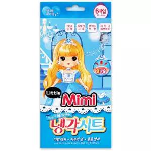 (힘찬)미미 열냉각시트 6매야구장열 필수품 이마 캐릭터 어린이선물 쿨링